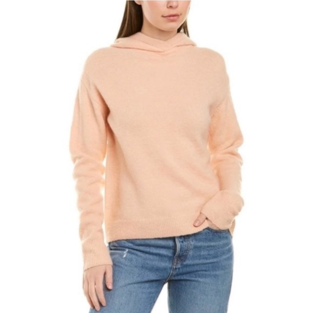 ⭐️ NWT Magaschoni Wool Blend Hooded Sweater Blush Pink M